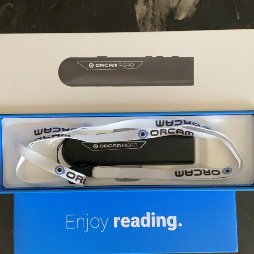 NIB OrCam Read Assisted Device for Low Vision